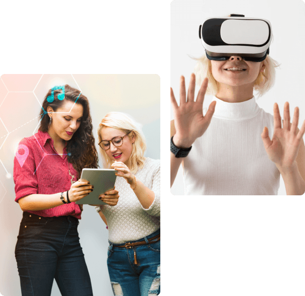 Team working on IT solutions at Pixels Perfect